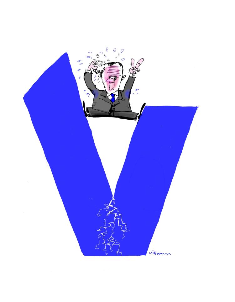 Tegning. Jørn Villumsen 