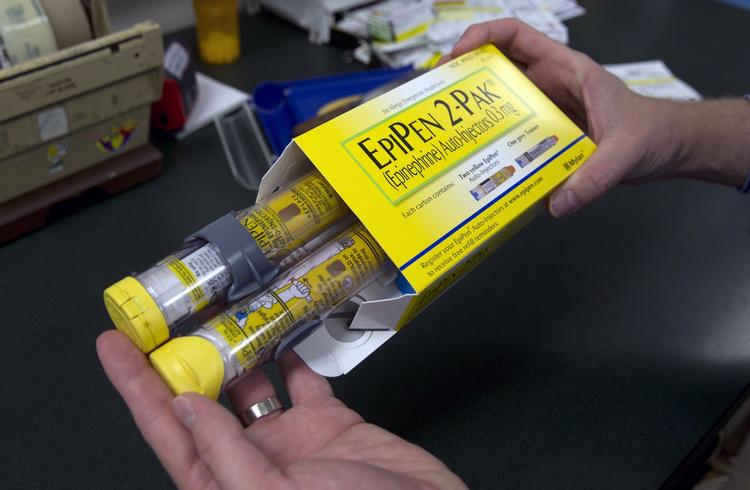 EpiPen. Sådan ser de ud - det suverænt mest omtalte medicinalprodukt i USA pt. 