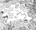 Bogkunst. Illustration fra bogen 'The Little Mermaid by Hans Christian Andersen &amp; Yayoi Kusama: A Fairy Tale of Infinity and Love Forever'. 