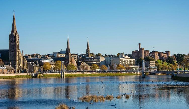 Inverness har 50.000 indbyggere og er port til højlandet. Foto: The Highland Council 