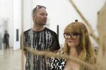 Involveret. Kunstkritikeren skal være sig sin egen rolle bevidst, skriver anmelder Mathias Kryger, der her er fotograferet ved Kunstakademiets afgangsudstilling på Charlottenborg. 