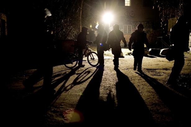 Politiet patruljerede på Fristaden som konsekvens af den ballade, der var i området under COP15 topmødet. 