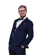 Komiker. Nikolaj Stockholm er kendt for sin stand-up og for sin medvirken i Zulus komedieserie Sjit Happens. Næste år tager han landet rundt med sit onemanshow 'Mit liv som Nikolaj Stokholm'. 