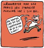 DIMS. Ting der aldrig sker: En håndværker der har lige præcis den dims, der mangler ude i bilen. 