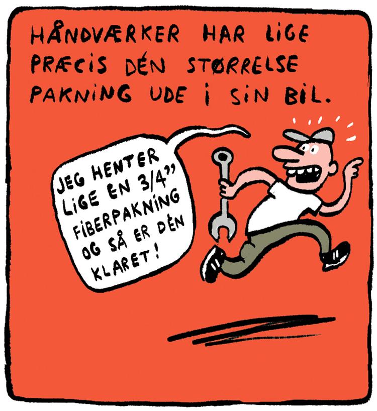 DIMS. Ting der aldrig sker: En håndværker der har lige præcis den dims, der mangler ude i bilen. 