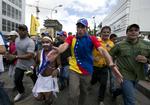 Demonstration. Hundredetusinder af demonstranter var på gaden i Caracas natten til fredag for at få afsat den socialistiske præsident Nicolás Maduro. 