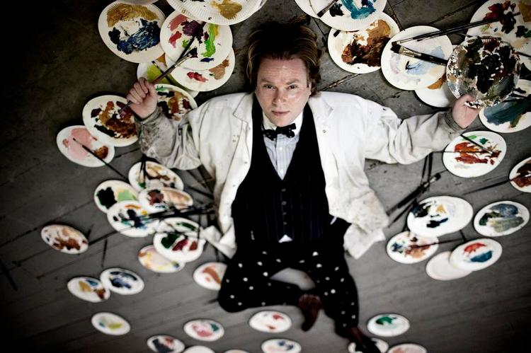 farveglad. Martin Bigum har altid brugt mange farver. Arkivfoto: Joachim Adrian 