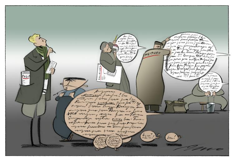 Tegning: Per Marquard Otzen. 