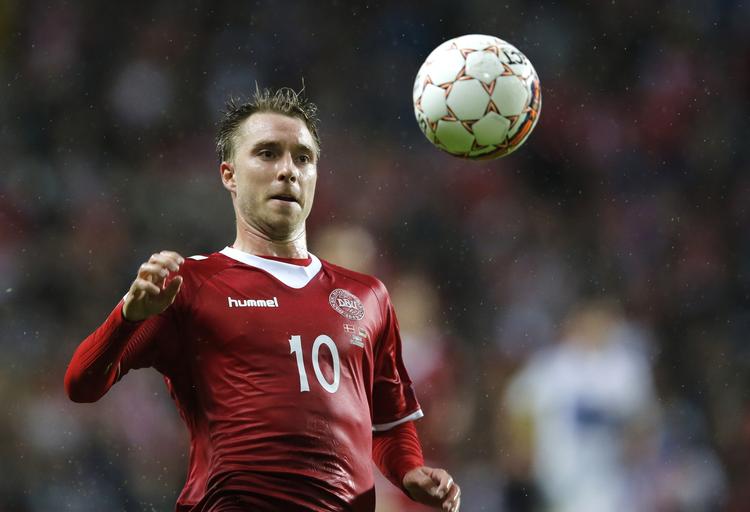 MATCHVINDER. Christian Eriksen kan lide det nye system hos landstræner Åge Hareide. 