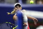 Caroline Wozniacki under kampen. 