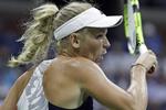 Caroline Wozniacki spillede fremragende og er nu i semifinalen i US Open - for femte gang. 