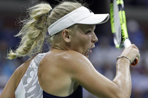 Caroline Wozniacki spillede fremragende og er nu i semifinalen i US Open - for femte gang. 