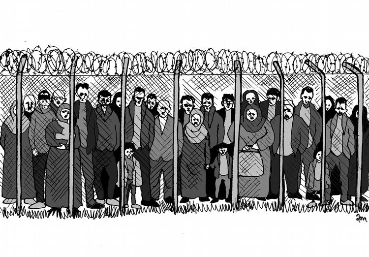 Tegning: Anne-Marie Steen Petersen (arkiv) 