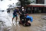 Oversvømmelse. Fire ældre mennesker mistede livet da Grækenland blev ramt af et voldsomt skybrud. 