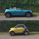 Oplukkere. I stedet for synlige sikkerhedsbøjler er Mini Cabriolet udstyret med skjulte bøjler, der udløses på et splitsekund, hvis bilen ruller rundt. Omklædningen fra lukket til åben vogn klares på 20 sekunder. Det tager kun 12 sekunder at åbne taget på den lille topersoners Smart. Den kompakte bybil er 2,7 meter lang og 1,7 meter bred og kræver kun begrænset vendeplads. 