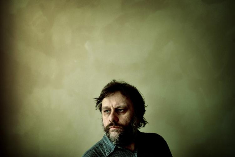 DRAMAKING. Slavoj Zizek er lige så intens, når han holder foredrag, som når han skriver kulturanalyser. 