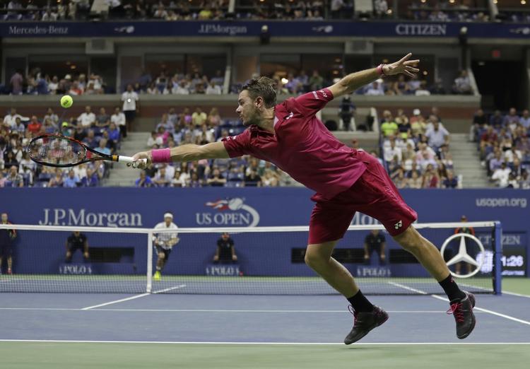 Finaleklar. Wawrinka vandt med cifrene 4-6, 7-5, 6-4, 6-2 i en over tre timer lang kamp, hvor spillerne var mærket af varmen og en høj fugtighed på banen i New York. 