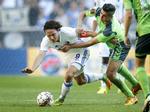 Afgørende. Thomas Delaney blev nedlagt af Mohamed El Makrini. Og så var der straffespark. 