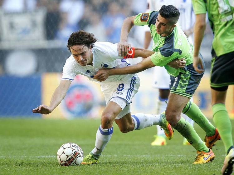 Afgørende. Thomas Delaney blev nedlagt af Mohamed El Makrini. Og så var der straffespark. 