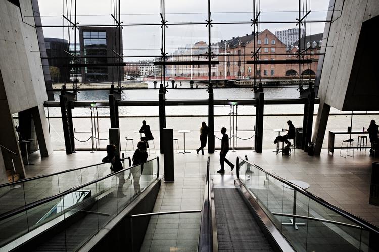 Fusion. Det Kongelige Bibliotek i København (billedet) bliver ved årsskiftet slået sammen med Statsbiblioteket i Aarhus. 