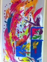 Afsæt. I Sdr. Omme udtrykker de indsatte sig gennem maleri og skulptur, og efter de kreative øvelser skal de reflektere over og sætte ord på, hvad de har tænkt, valgt og villet. 