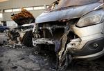 BMW og varebil sat i brand tæt på storcenter i Glostrup KRIMINALITET