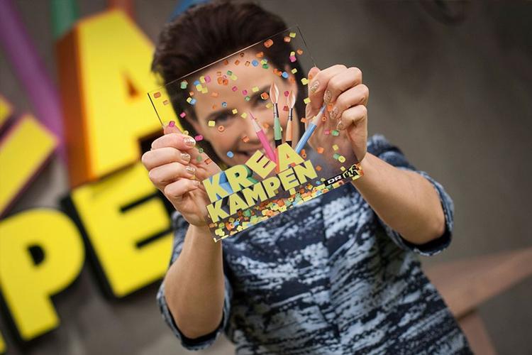 Kreakampen. Sofie Østergaard er vært på Ultras tegneprogram. 