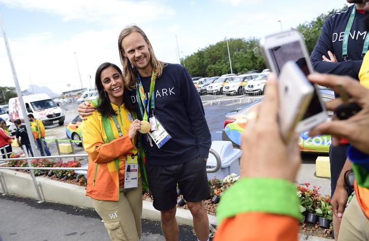 Legetøj. Allerede i Rio de Janeiro var Kasper Søndergaards gulmedalje et eftertragtet objekt. 