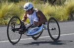 Guldjagt. Zanardi har trænet hårdt seks gange om ugen for at være i topform til paralympics. 