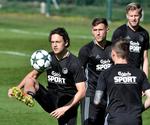 TOPPEN. FCK-anfører Thomas Delaney (tv.), der er en af de bedste hver gang, spiller sin CL-kamp nummer 9 i aften i Porto. 