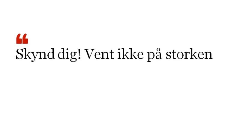 Børneboom. Italien kæmper med faldende fødselstal. Med en ny kampgane var det håbet fra de lokale politikere, at man kunne vende tendensen. 