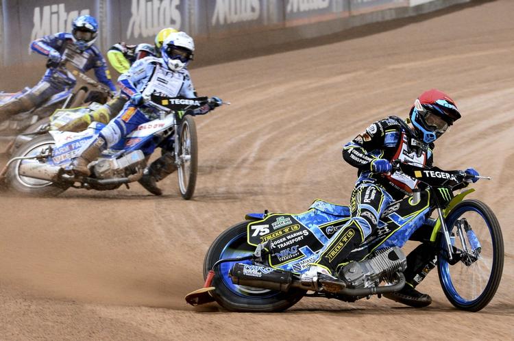GULDKURS. Vardes Troy Batchelor viste klasse under DM-finalen i Esbjerg onsdag aften. 