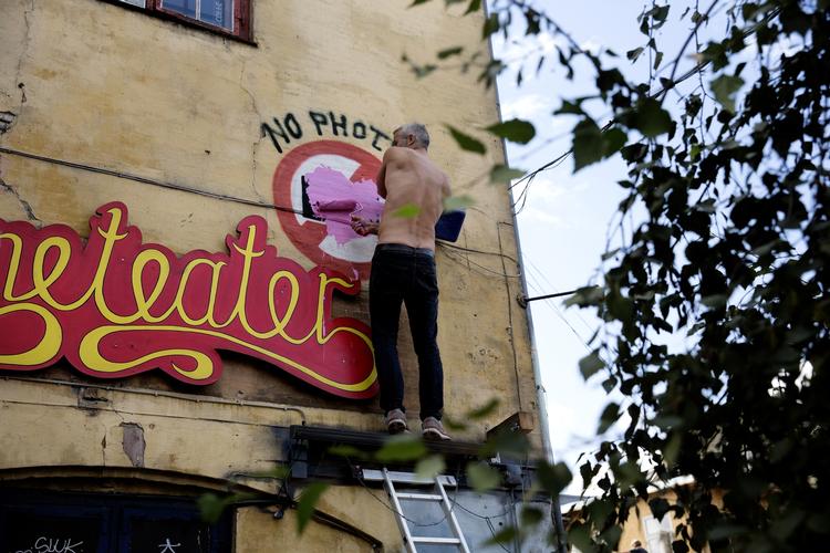 Videoovervågning. Christiania accepterer videoovervågning i Pusher Street. 