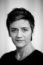 Vestager. Konkurrence kommissær i EU. Lige nu kæmper hun blandt andet mod Apple for at få dem til at betale mere skat i Europa. Foto: Jens Dresling 