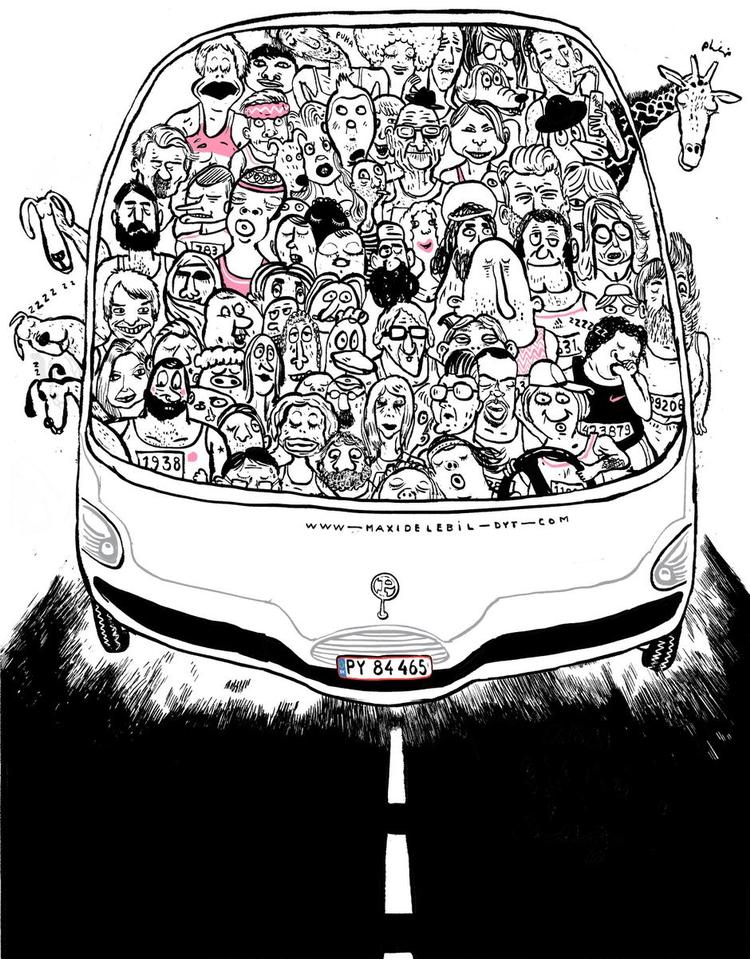 »Bilen har været en del af vores identitet. Nu bevæger det sig mere over i noget med økonomisk, praktisk, nemt«, siger Rasmus Carlsen, lektor på Roskilde Universitet. 