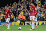 Nederlag. Zlatan Ibrahimovic (th.) lagde op til Uniteds eneste mål. 