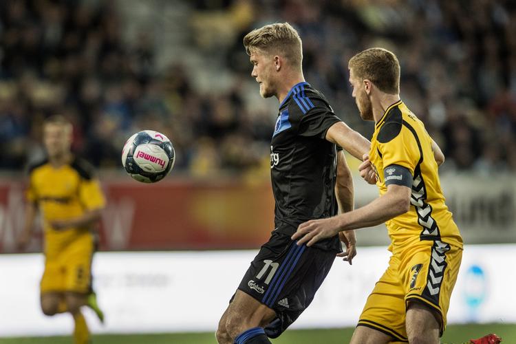 Mål. Andreas Cornelius (tv.) scorede to gange i den forløbne uge, der var en god en af slagsen for FCK. 