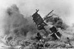 'USS Arizona' var et af de angrebne skibe i Pearl Harbor for snart 75 år siden. 