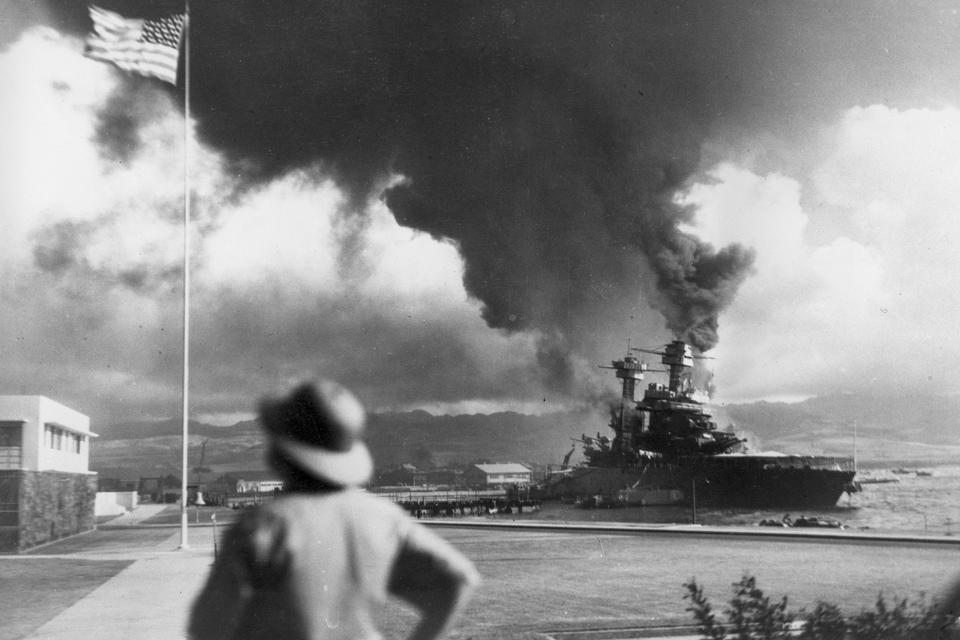 Det japanske angreb kom som en total overraskelse for USA's flåde 