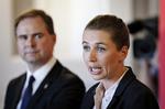 udspil. Mette Frederiksen og Nicolai Wammen ved dagens pressemøde, hvor Socialdemokraterne fremlagde sit udspil til 2025-forhandlingerne. 