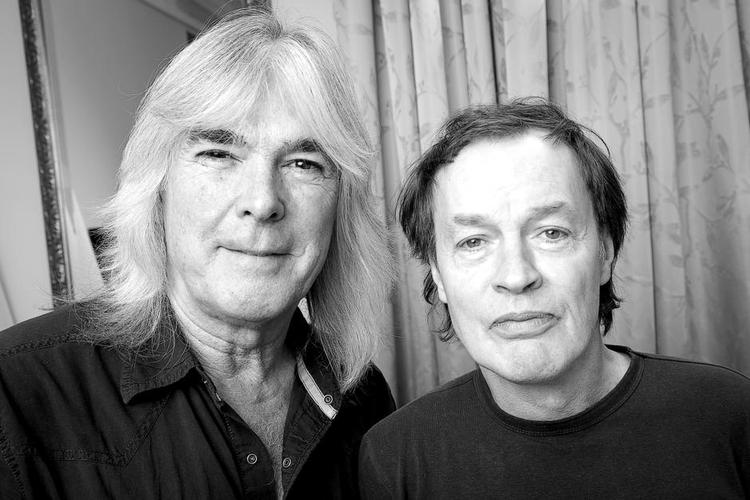 Pensionist. Senest har AC/DC's bassist Cliff Williams (tv.) meddelt, at han pensionerer sig selv som rockmusiker. 