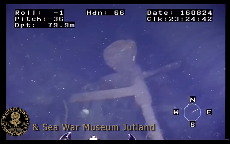 Skibsvrag. HMS Warrior tog 71 britiske sømænd med i dybet, da det sank. 