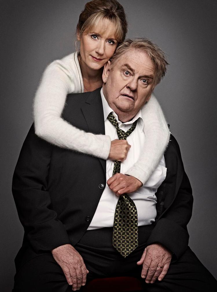 Dement. Anette Støvelbæk og Ole Thestrup er datter og far i 'Min far'. Foto: Gudmund Thai 