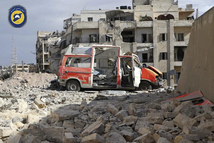 Bomberegnen over Aleppo har forvandlet storbyen til en hob af ruiner. 