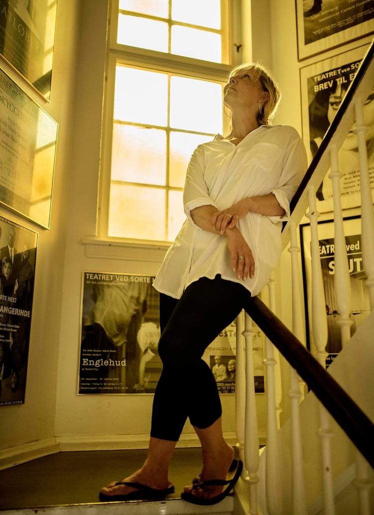 småt. Publikum bliver mere inkluderet på et teater af Sorte Hests størrelse, mener Maria Vinterberg. Foto: Maud Lervik 