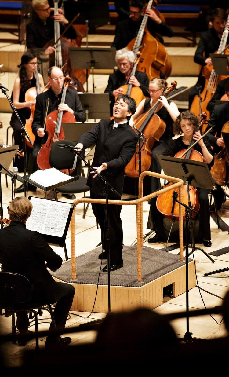 Succes. Fra 2007 og indtil oktober sidste år var kinesiske Lan Shui chefdirigent for Copenhagen Phil, og deres Beethoven er overrumplende. Arkivfoto: Miriam Dalsgaard 