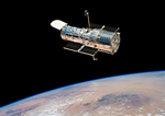 Langsynet. Det er det kraftige rumteleskob Hubble, der foretaget observationerne af Europa. Foto: NASA 
