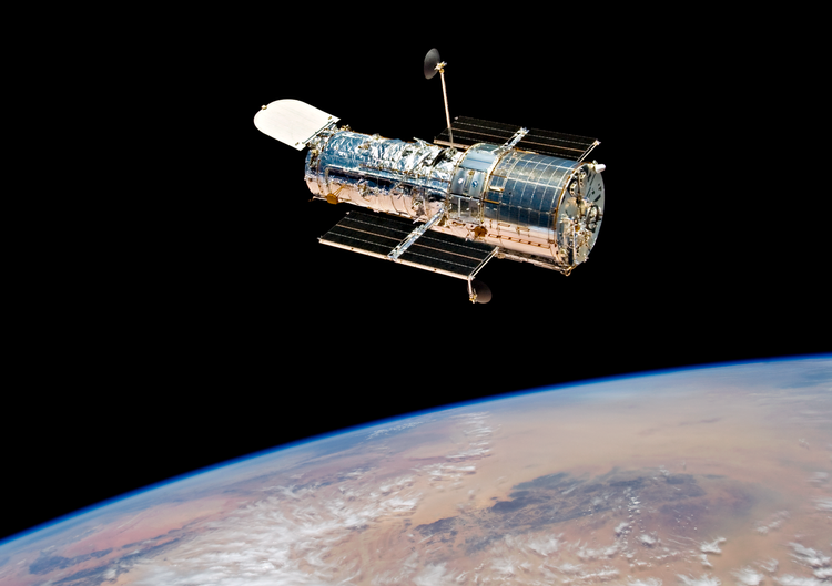 Langsynet. Det er det kraftige rumteleskob Hubble, der foretaget observationerne af Europa. Foto: NASA 