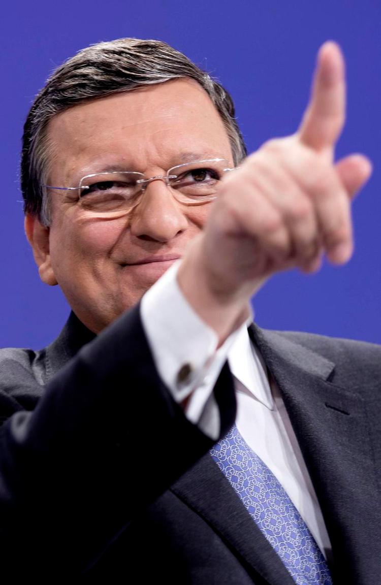 Indtægt. Tidligere formand for EU-kommissionen José Manuel Barroso er på lønningslisten hos Investeringsbanken Goldman Sachs, men hæver samtidig en tidlig pension på omkring 50.000 kroner om måneden fra EU. Arkivfoto: Thierry Monasse/AP 