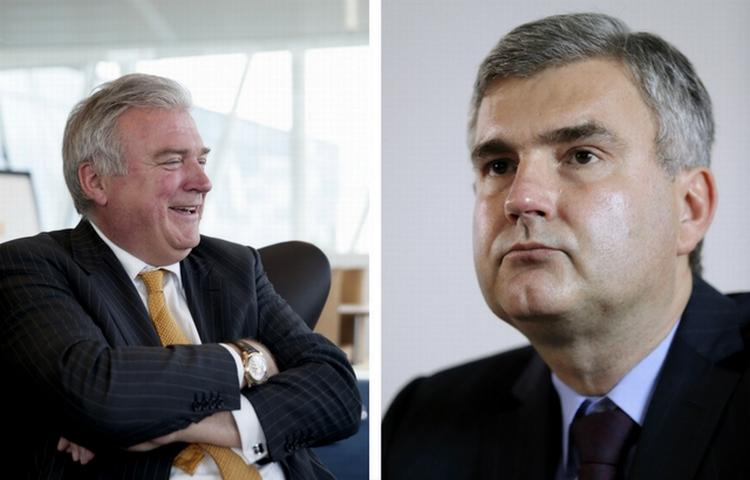 Brødre. Lars Seier Christensen (tv.) og hans bror, Peter Seier, har begge været involveret i stiftelsen af nye partier. 